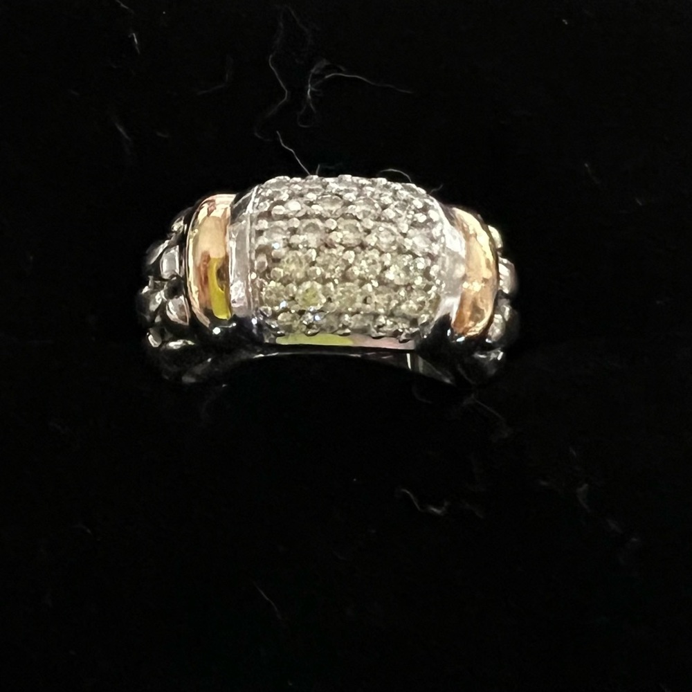 Effy Silver and Gold Women's Ring